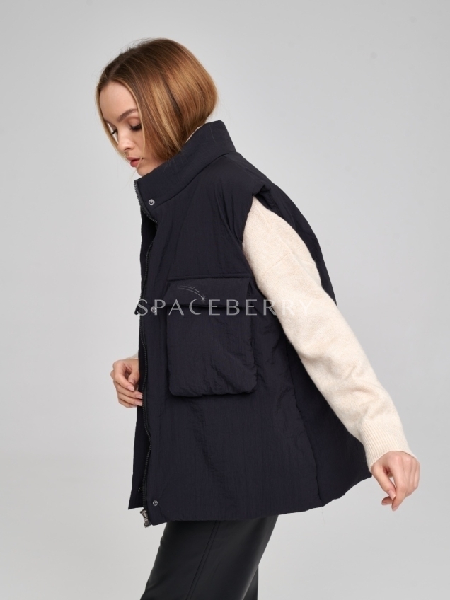 Женская зимняя куртка, теплый жилет